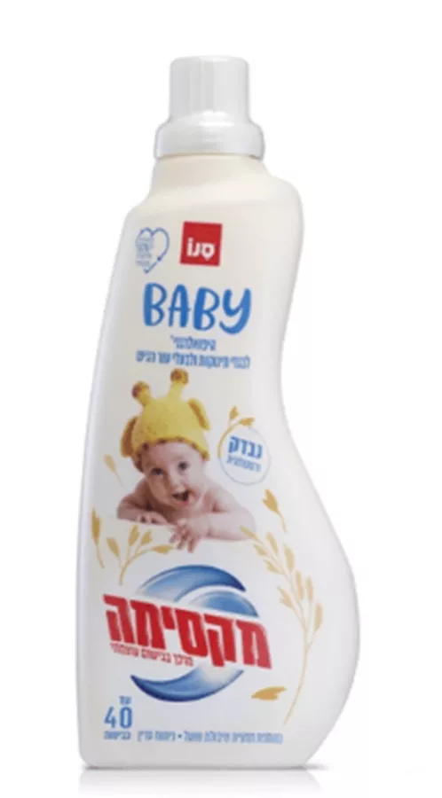 מרכך כביסה מקסימה בייבי שיבולת שועל 1 ליטר