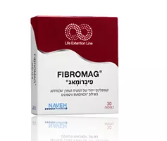 ‎FIBROMAG פיברומאג נאווה קומפלקס ייחודי של תמצית זעפרן אקופארם - ecopharm