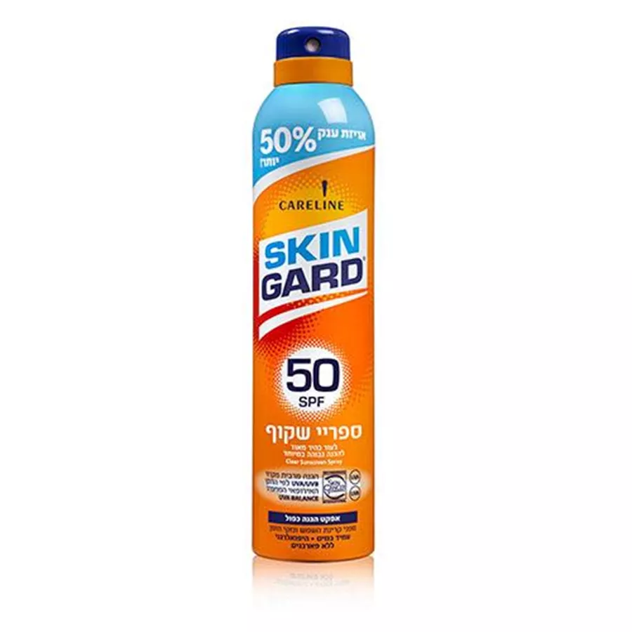 סקין גארד  ספריי שקוף  SPF50