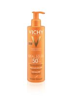 וישי תחליב להגנה גבוהה מהשמש +SPF50 דוחה חול ים. אקופארם - ecopharm