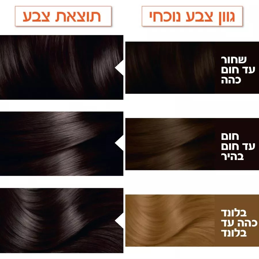 צבע לשיער קולור נטורלס גוון 3.12 חום קפוא