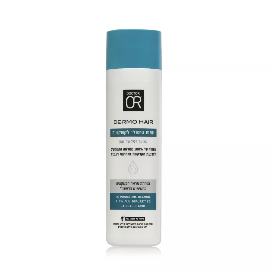 ‎​​​​​​​DR OR DERMO HAIR  שמפו טיפולי לקשקשים ‎250 מ