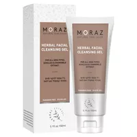 מורז ג'ל צמחי לניקוי הפנים MORAZ אקופארם - ecopharm