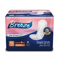 ‎BREEZE בריז תחבושות לבריחת שתן נורמל אקופארם - ecopharm