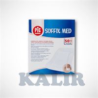 פד עם שוליים דביקים 10*10 סמ 50 יח PIC-soffix אקופארם - ecopharm