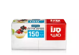 סנו סושי 150 מפיות אירוח - לבן אקופארם - ecopharm