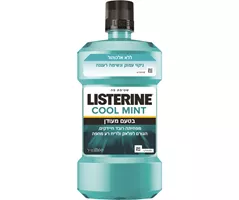 ‎ LISTERINE‎ ‎COOLMINT‎ ‎מעודן אקופארם - ecopharm