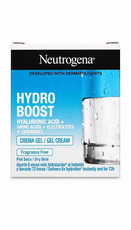 Neutrogena Hydro Boost קרם ג'ל ניוטרוג'ינה ללא בישום לעור יבש