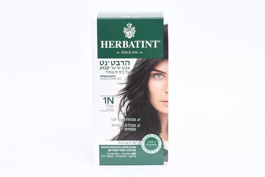 צבע שיער גוון  N1 שחור