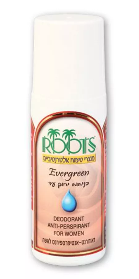 רוטס דאודורנט לאישה בניחוח ירוק עד