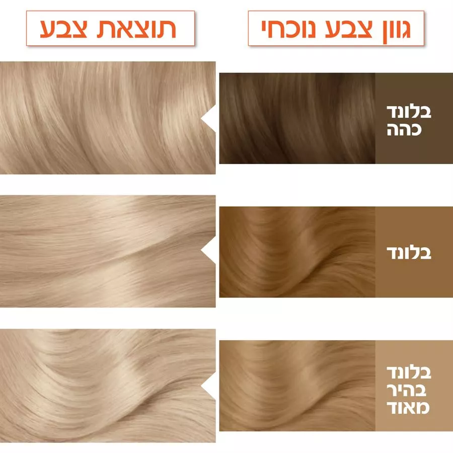 ‎גרנייה צבע לשיער קולור נטורלס גוון בלונד אולטרה בהיר אפור 111