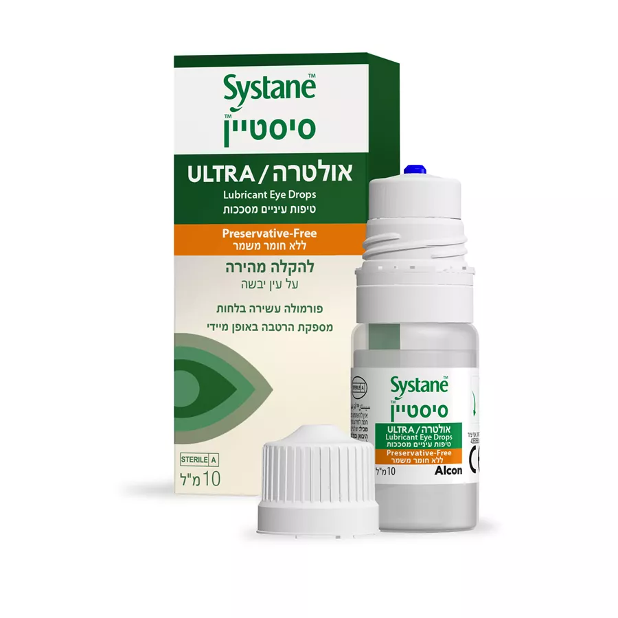 SYSTANE ULTRA סיסטיין אולטרא טיפות עיניים