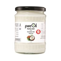 פיור אויל שמן קוקוס 500 גרם. אקופארם - ecopharm