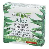 סבון מוצק שמן זית אלוורה Dal Frantoio olive oil vegetal soap- Allovera אקופארם - ecopharm