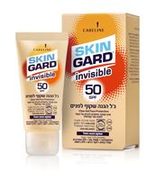 אינוויזבל  ג'ל הגנה שקוף לפנים SPF50  לעור רגיש אקופארם - ecopharm