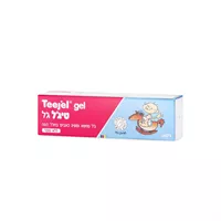 Teejel gel- גל מחטא ומפיג כאבים באזור הפה 10 גר אקופארם - ecopharm