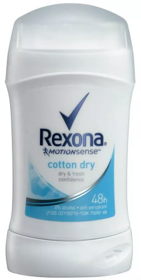 REXONA דאורדורנט סטיק כותנה