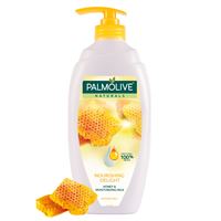 פלמוליב נטורלז תחליב רחצה מועשר ברכיבים איכותיים של חלב ודבש לעור רך וחלק אקופארם - ecopharm