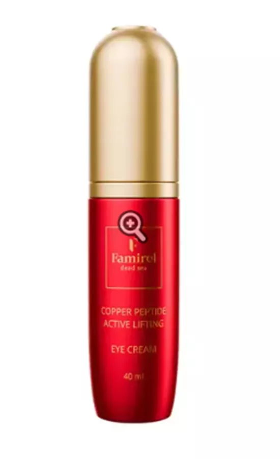 Famirel – קרם עיניים למתיחה עם פפטיד נחושת