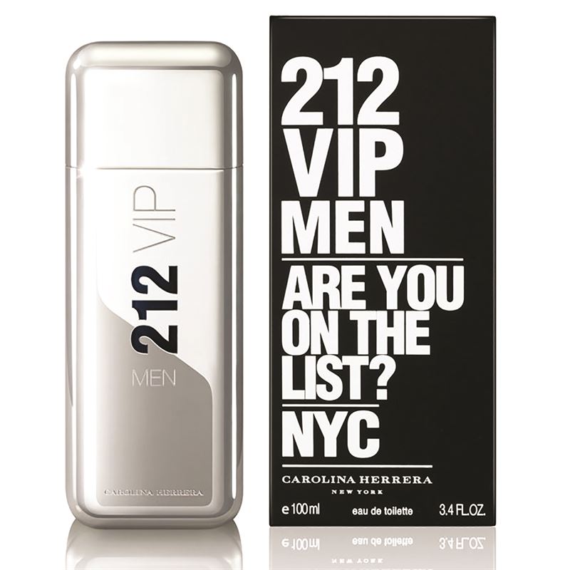 בושם לגבר Carolina Herrera 212 Vip 100ml E.D.T 212