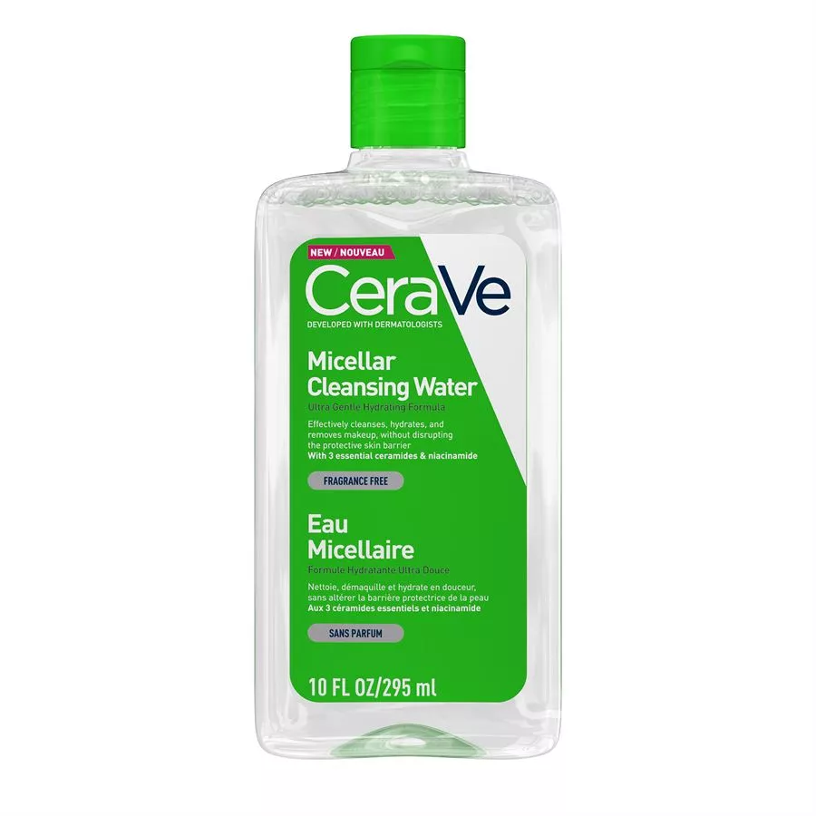 CERAVE מי פנים מיסלריים לניקוי עדין והסרת איפור