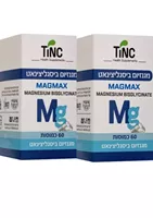 TINC מארז זוג- מגנזיום ביסגליצינאט MagMax אקופארם - ecopharm