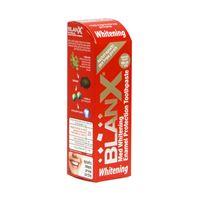 BLANX משחת שיניים אדומה להלבנה ולחיזוק משאבה אקופארם - ecopharm