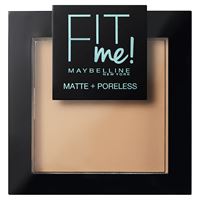 פודרה עמידה פיט מי MATTE & PORELESS גוון 130 בז' בוהק מייבלין אקופארם - ecopharm