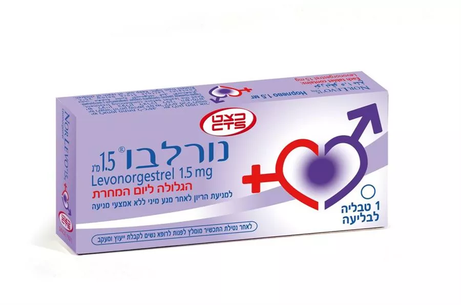 NORLEVO TAB 1.5MG   - נורלבו 1.5 מ