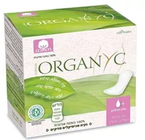אורגניק מגן תחתון באריזה אישית 24 יח' ORGANYC אקופארם - ecopharm