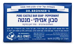 ד"ר ברונר סבון מוצק מנטה אקופארם - ecopharm