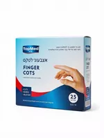 TOP MED אצבעוני לטקס גודל M אקופארם - ecopharm
