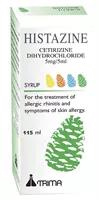 HISTAZINE SYRUP 115 ML-היסטזין סירופ אקופארם - ecopharm
