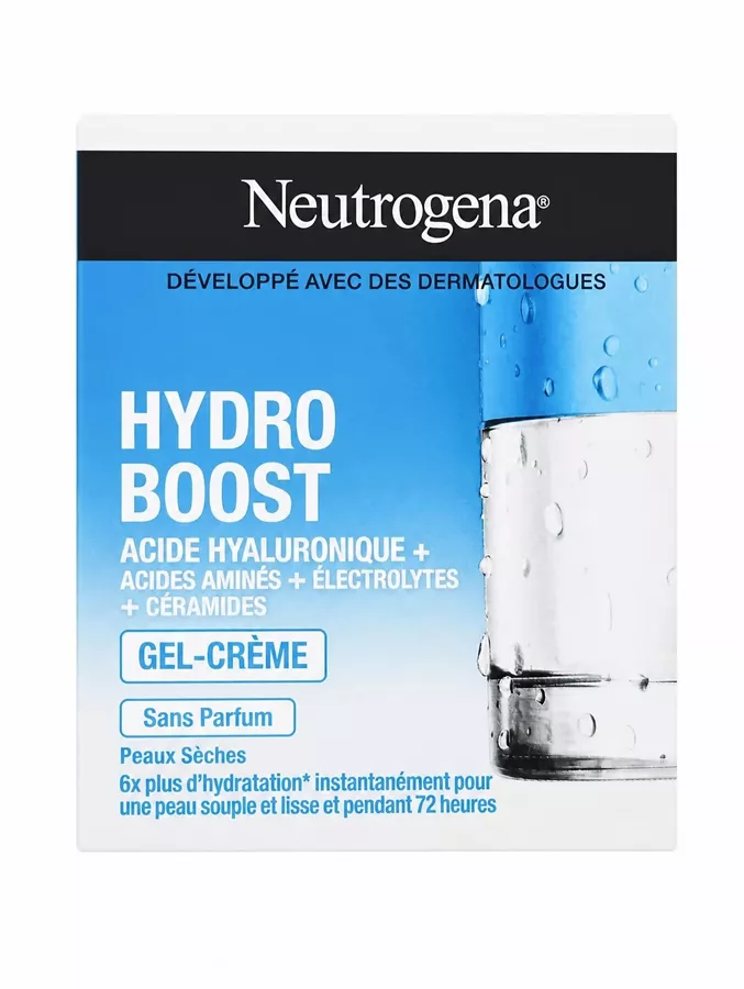Neutrogena Hydro Boost קרם ג'ל ניוטרוג'ינה ללא בישום לעור יבש