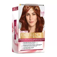 Loreal Paris	צבע שיער קבוע לטיפוח עשיר בגוון 6.46 אדום בהיר נחושתי אקופארם - ecopharm