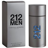 בושם לגבר 212 CAROLINA HERRERA E.D.T 100 ML אקופארם - ecopharm