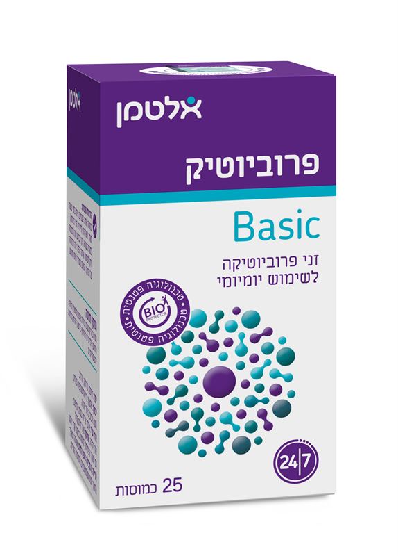 פרוביוטיק Basic אלטמן 25 כמוסות