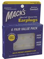 ‎MACKS‎  אטמי אוזניים למבוגרים אקופארם - ecopharm