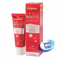 קולגייט משחת שיניים OPTIC WHITE ספרקלינג אקופארם - ecopharm