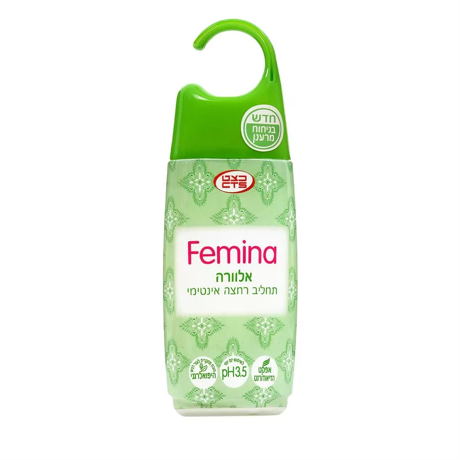 פמינה תחליב רחצה אינטימי  אלוורה