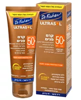 קרם פנים +SPF 50 להגנה גבוהה אקופארם - ecopharm