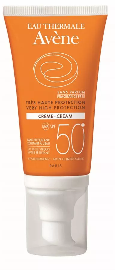אוון+ SPF50 קרם הגנה  ללא בישום