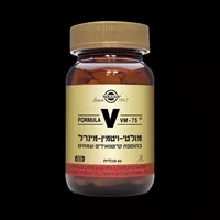 סולגאר VM-75 מולטי ויטמין-מינרל בתוספת קרוטנואידים וצמחים SOLGAR אקופארם - ecopharm