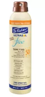 ד"ר פישר ספריי שקוף לעור רגיש 50 SPF אקופארם - ecopharm