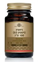ויטמין B3 (ניאצין) 100 מ"ג אקופארם - ecopharm