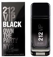 בושם לגבר Carolina Herrera 212 Vip Black E.D.P אקופארם - ecopharm