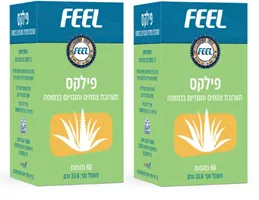 מארז זוג- פילקס תערובת צמחים ומגנזיום FEEL אקופארם - ecopharm