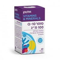 אלטמן‎ ‎Super‎ ‎Q‎10‎ ‎100‎ Mg‎(‎60‎) אקופארם - ecopharm