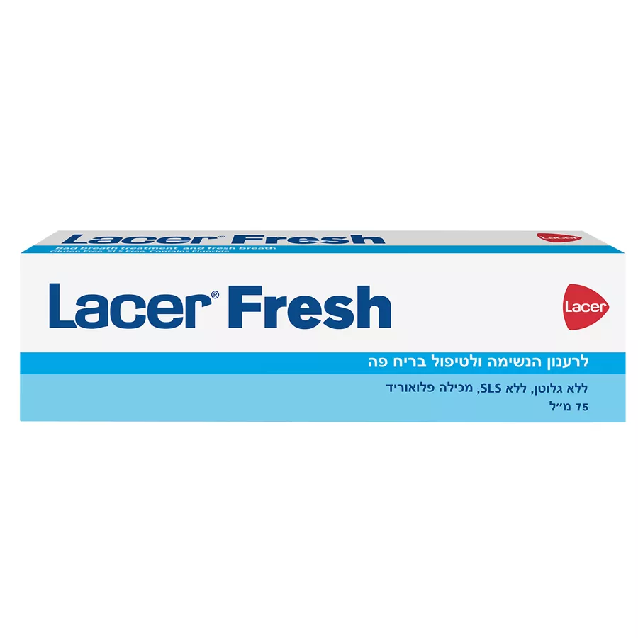 LACER FRESH משחת שיניים לרענון הנשימה
