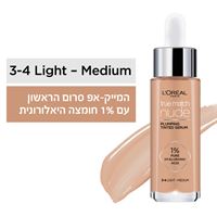 לוריאל מייקאפ סרום טרו מאץ' גוון 3-4 Medium אקופארם - ecopharm